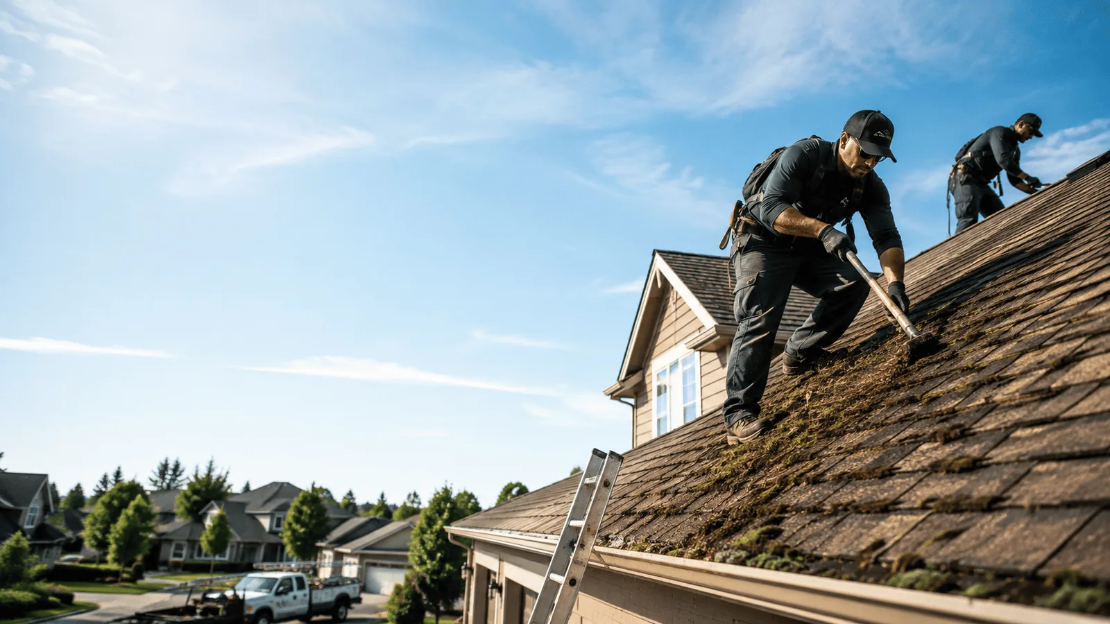 Roof Moss Removal in Morven, GA near me